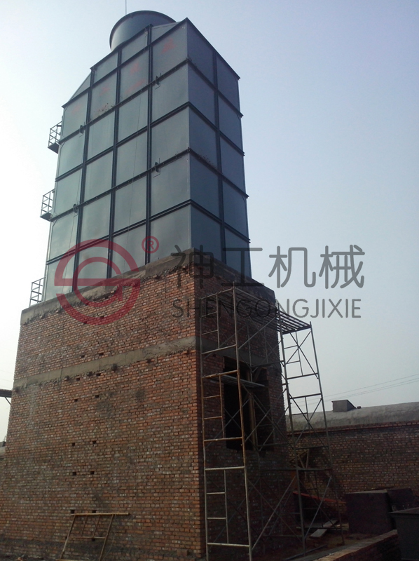河北邯鄲隆益建材烘燒一體兩條線